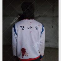 All of Us Are Dead Yoon Gwi Nam White Jacket Jacket unisex detail view 7 | Dash Racegear — Gwi Nam White Jacket