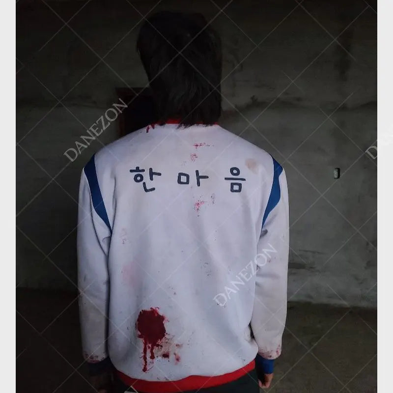 All of Us Are Dead Yoon Gwi Nam White Jacket Jacket unisex detail view 7 | Dash Racegear — Gwi Nam White Jacket