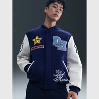 Yu-Gi-Oh x Nike Destroyer Jacket Jacket unisex front product view | Dash Racegear — Nike x Yu-Gi-Oh Destroyer Jacket for Anime Streetwear Fans