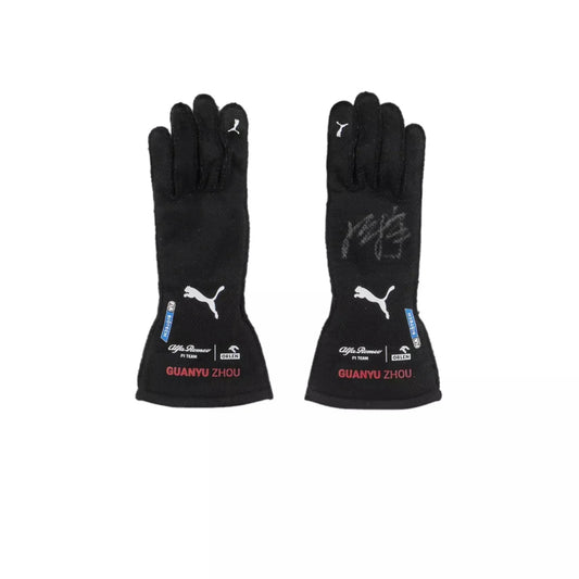 2022 ZHOU GUANYU FORMULA 1 RACE GLOVES - SINGAPORE GP - Medium | DASH RACEGEAR