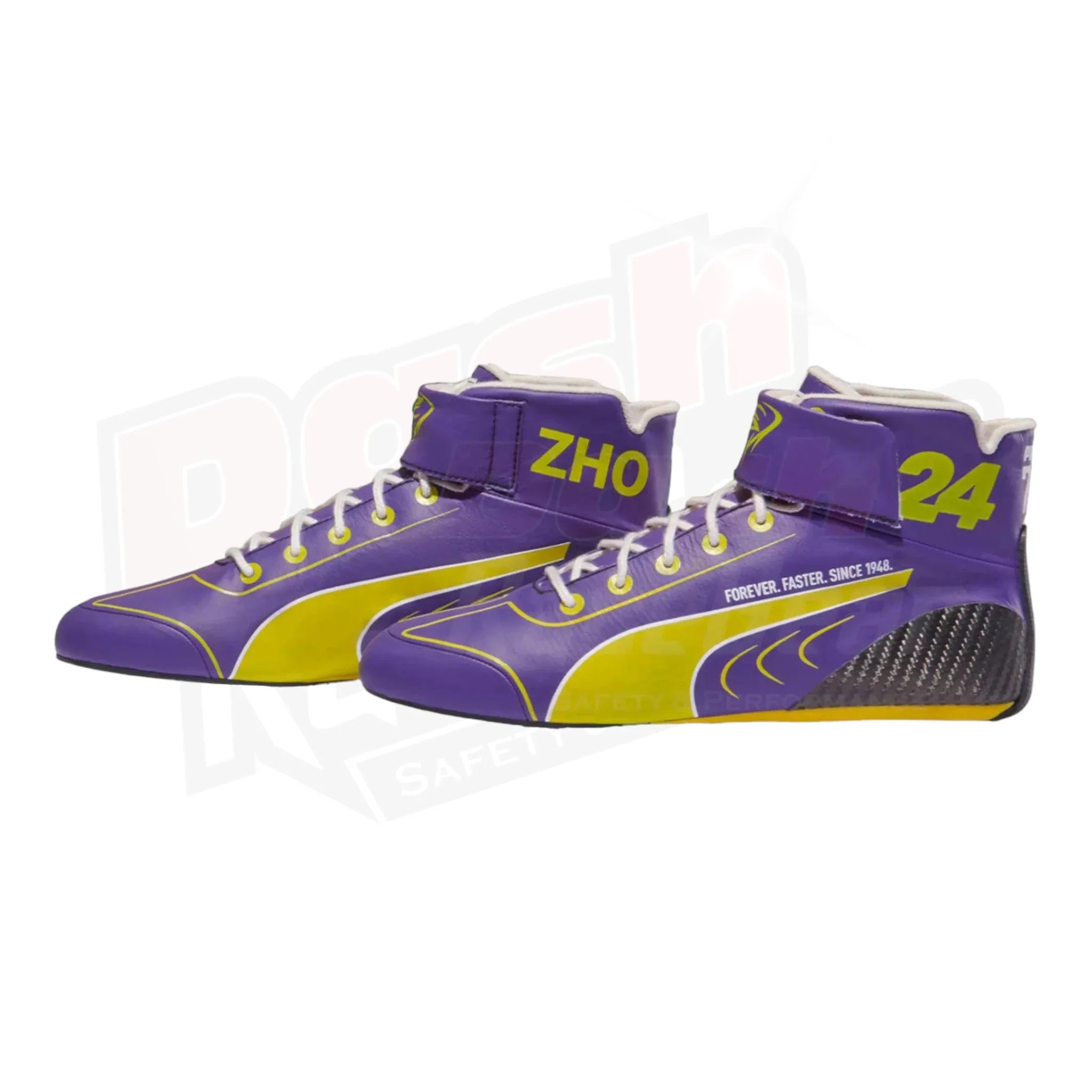 Zhou Guanyu 2023 Alfa Romeo F1 Team Race Boots - Dash Racegear Store