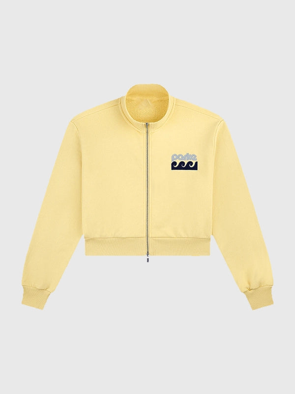 Parke Summerland Zip Up Jacket Jacket unisex front product view | Dash Racegear — Parke 2026 Summerland Collection Mockneck Zip Up Bomber Jacket featuring clean casual design and smooth everyday comfort.