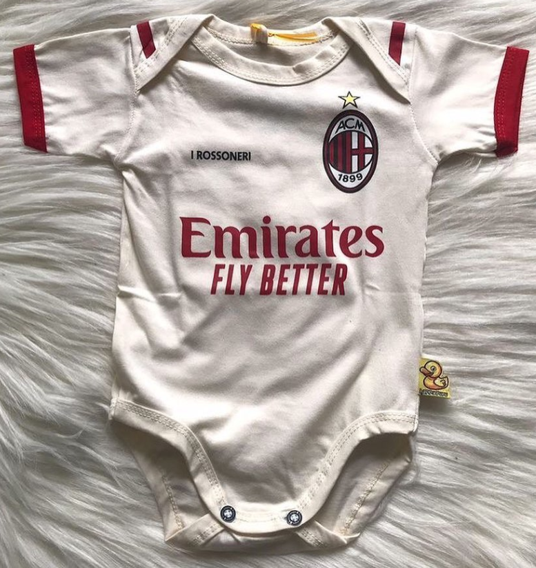 AC Milan Away jersey - baby & toddler shirt image 1