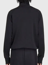 Adidas x SP5DER Rhinestone Track Jacket Jacket unisex front product view | Dash Racegear — Black Adidas x SP5DER 2026 track jacket showcasing rhinestone accents and a bold streetwear-inspired appearance.