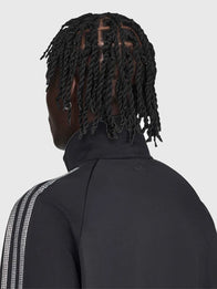 Adidas x SP5DER Rhinestone Track Jacket Jacket unisex detail view 5 | Dash Racegear — Make a statement in the Adidas x SP5DER 2026 black track jacket highlighted by distinctive rhinestone accents.