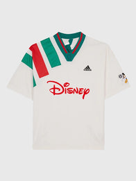 Brain Dead x Disney x Adidas Jacquard Soccer Jersey Jersey unisex front product view | Dash Racegear — Adidas Brain Dead Disney 2026 white soccer jersey, blending football culture with a bold artistic collaboration style.