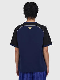 Adidas x Brain Dead x Disney t-Shirt Shirt unisex detail view 2 | Dash Racegear — Women's navy blue T-shirt from Adidas x Brain Dead x Disney featuring a relaxed silhouette and modern lifestyle appeal.