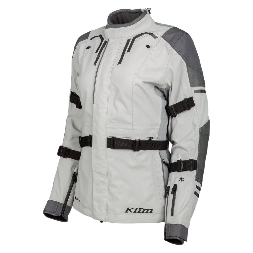 Klim Altitude Cool Grey Womens Gore-Tex Jacket adventure motorcycle jacket - DASH RACEGEAR image 1