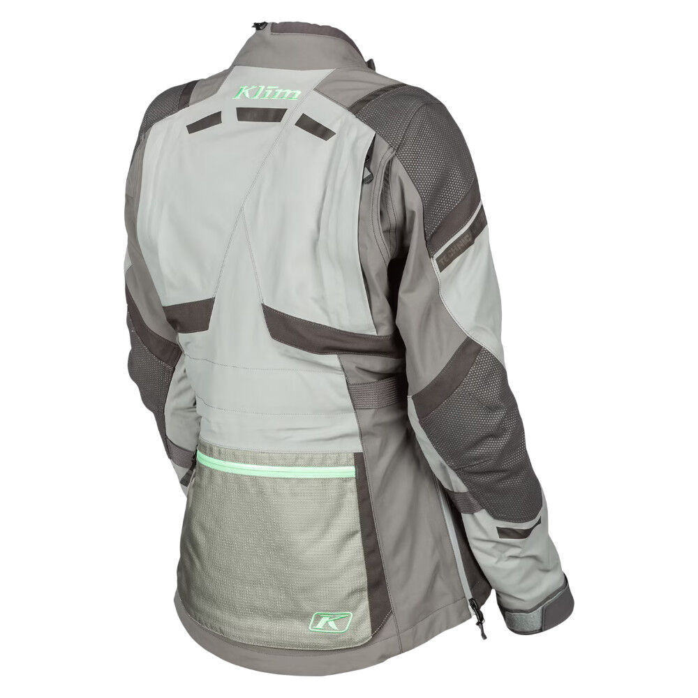 Klim Artemis Monument Grey/Wintermint Womens Jacket adventure motorcycle jacket - DASH RACEGEAR image 2