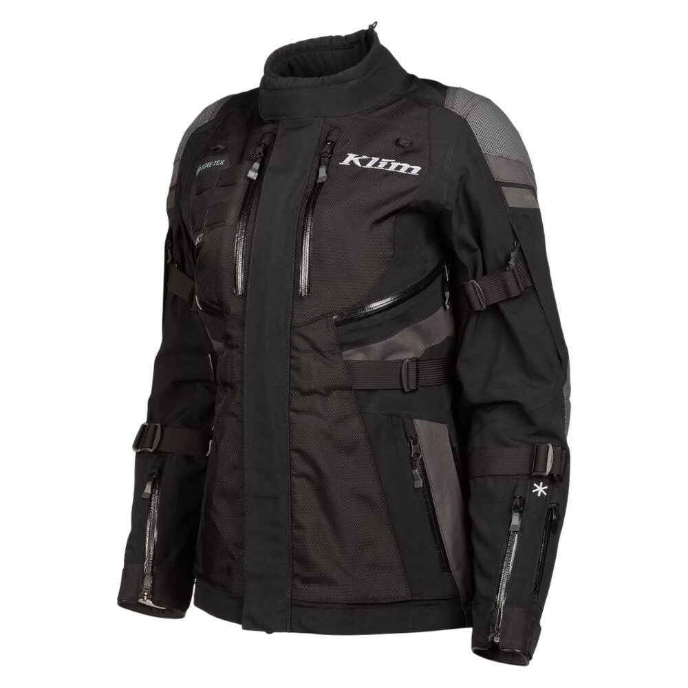 Klim Artemis Stealth Black Womens Jacket adventure motorcycle jacket - DASH RACEGEAR image 1