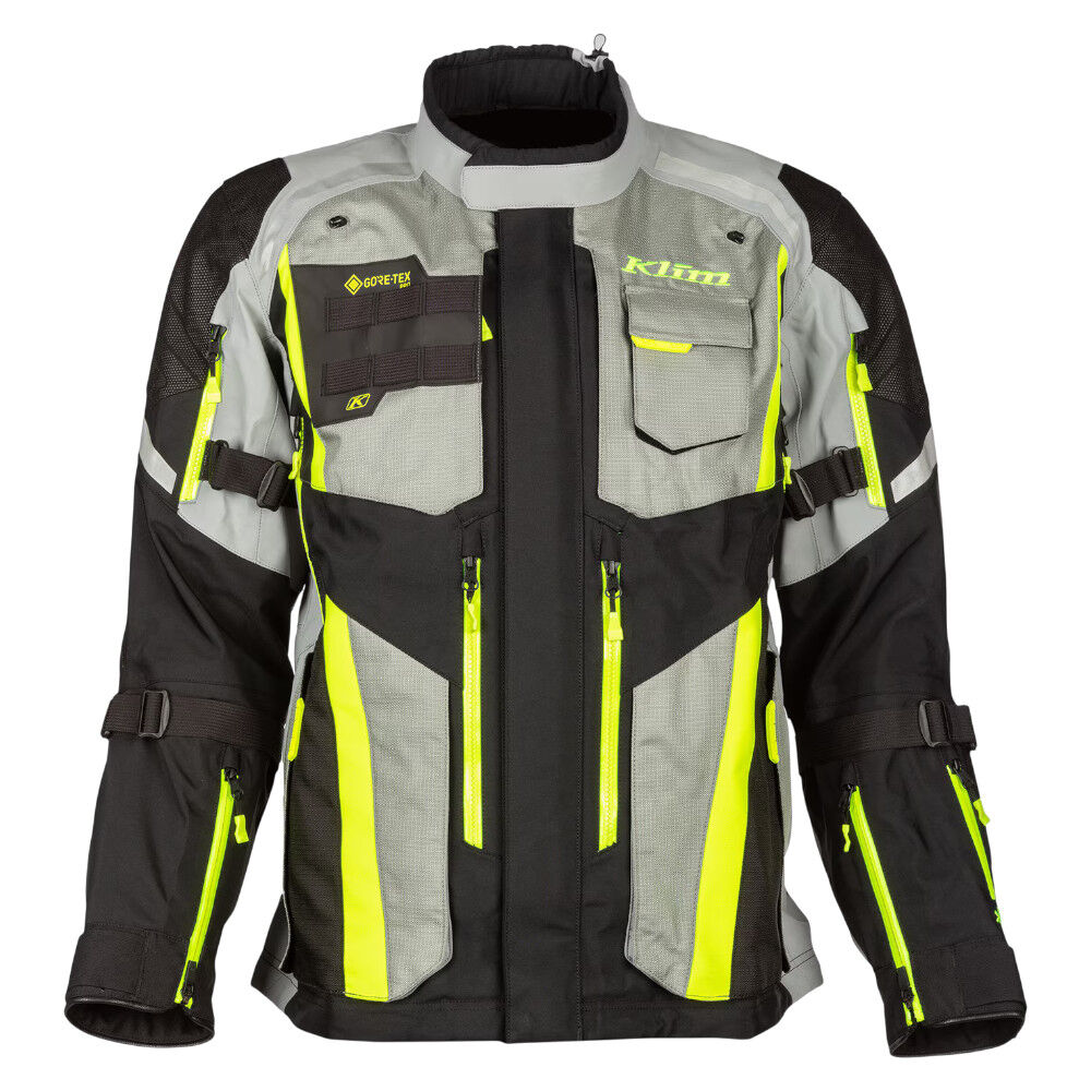 Klim Badlands Pro Hi-Vis Jacket adventure motorcycle jacket - DASH RACEGEAR image 3