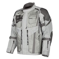 Klim Badlands Pro Monument Grey Jacket adventure motorcycle jacket - DASH RACEGEAR image 1