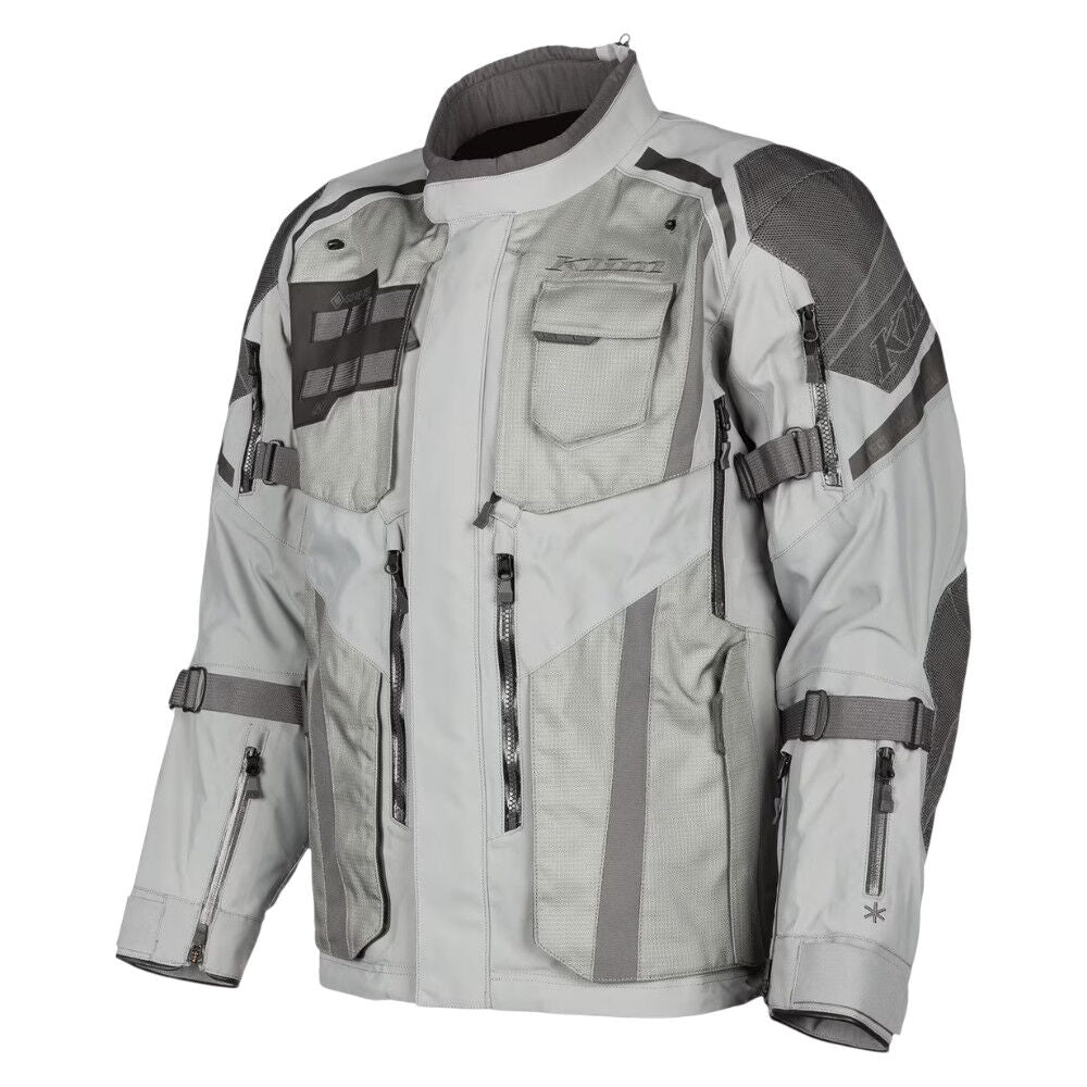 Klim Badlands Pro Monument Grey Jacket adventure motorcycle jacket - DASH RACEGEAR image 1