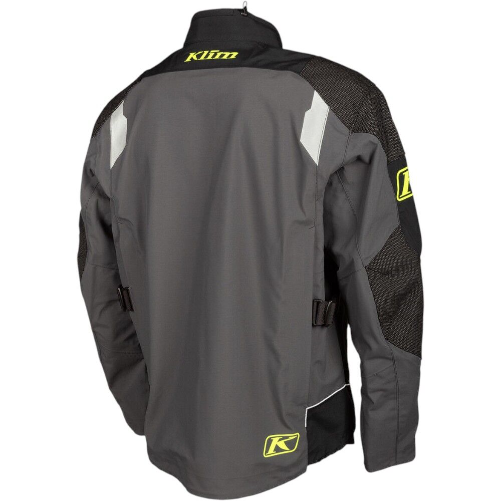 Klim Raptor GTX Asphalt Hi-Vis Overshell Jacket adventure motorcycle jacket - DASH RACEGEAR image 2