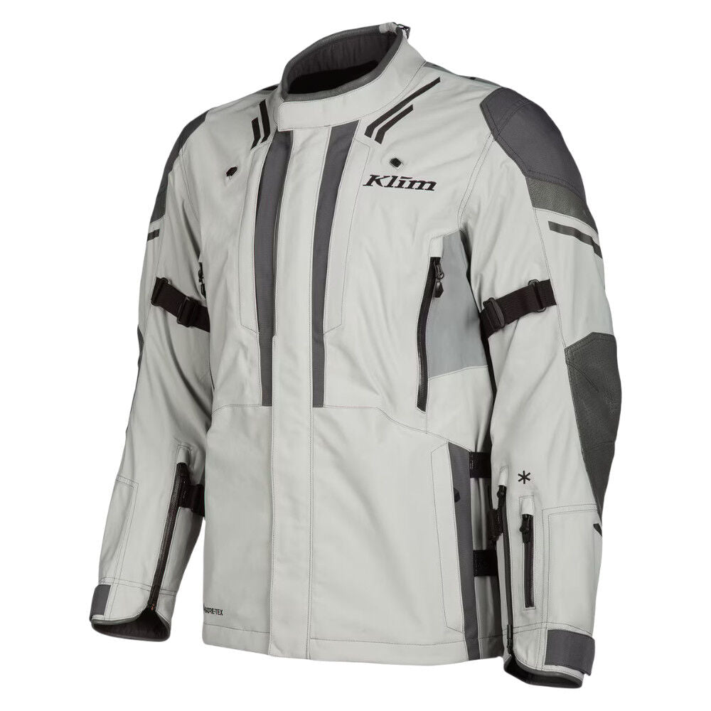 Klim Latitude Cool Grey Jacket adventure motorcycle jacket - DASH RACEGEAR image 1
