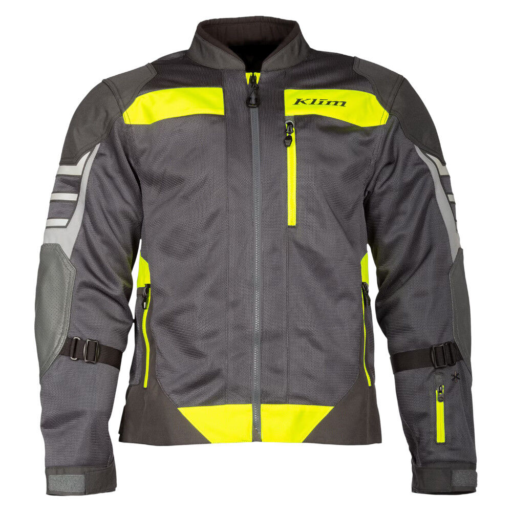 Klim Induction Pro Asphalt/Hi-Vis Jacket adventure motorcycle jacket - DASH RACEGEAR image 3
