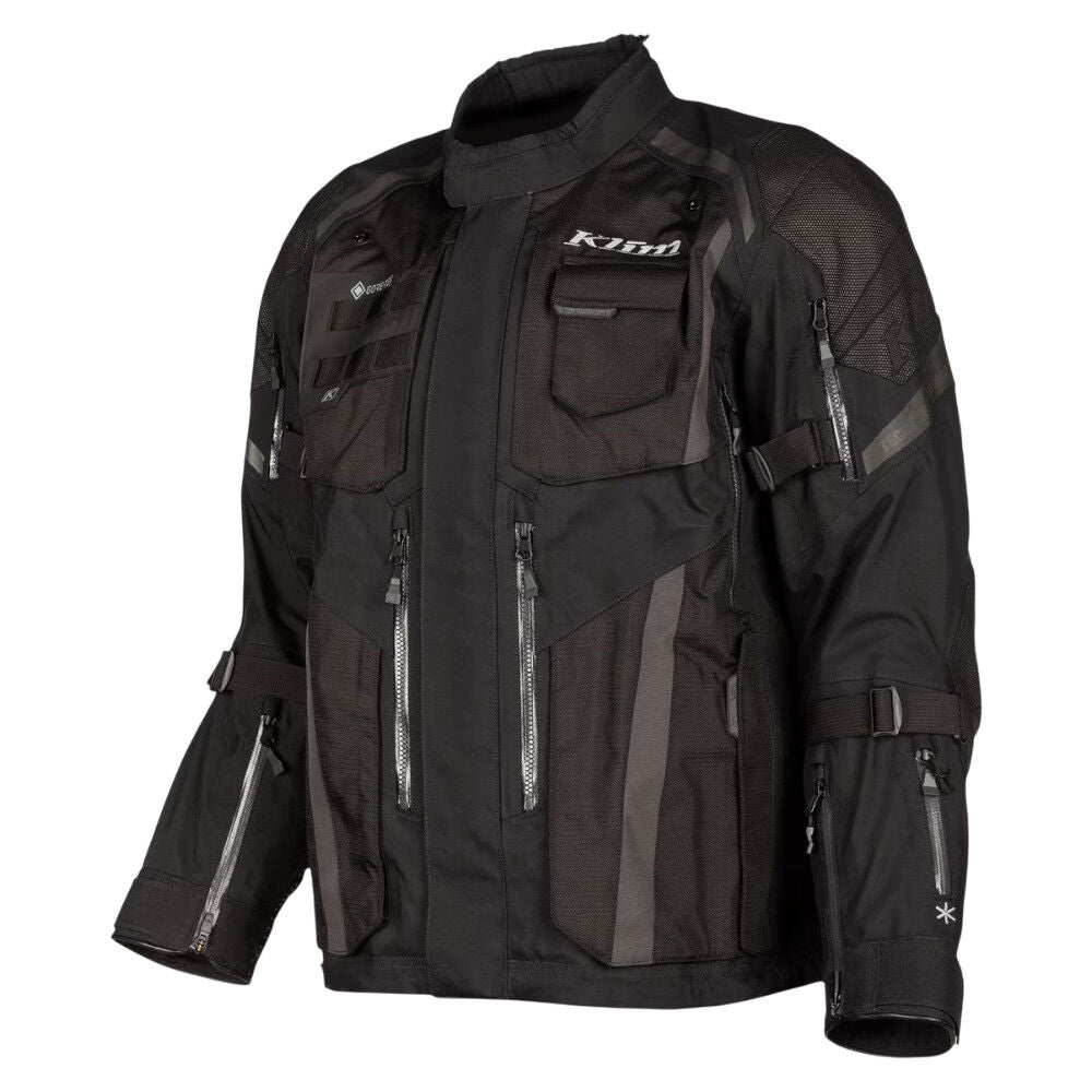 Klim Badlands Pro Stealth Black Jacket adventure motorcycle jacket - DASH RACEGEAR image 1