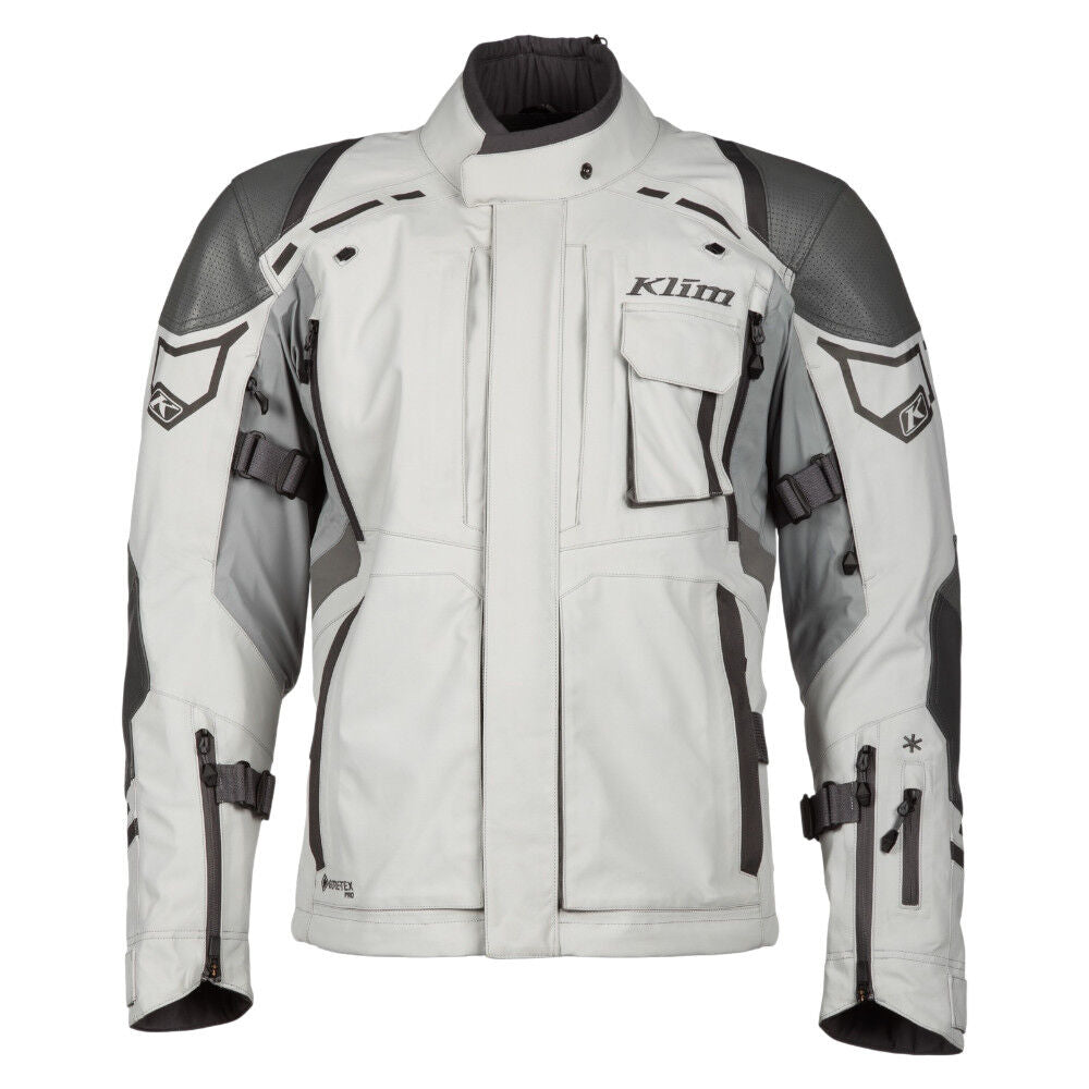 Klim Kodiak Cool Grey Jacket adventure motorcycle jacket - DASH RACEGEAR image 3