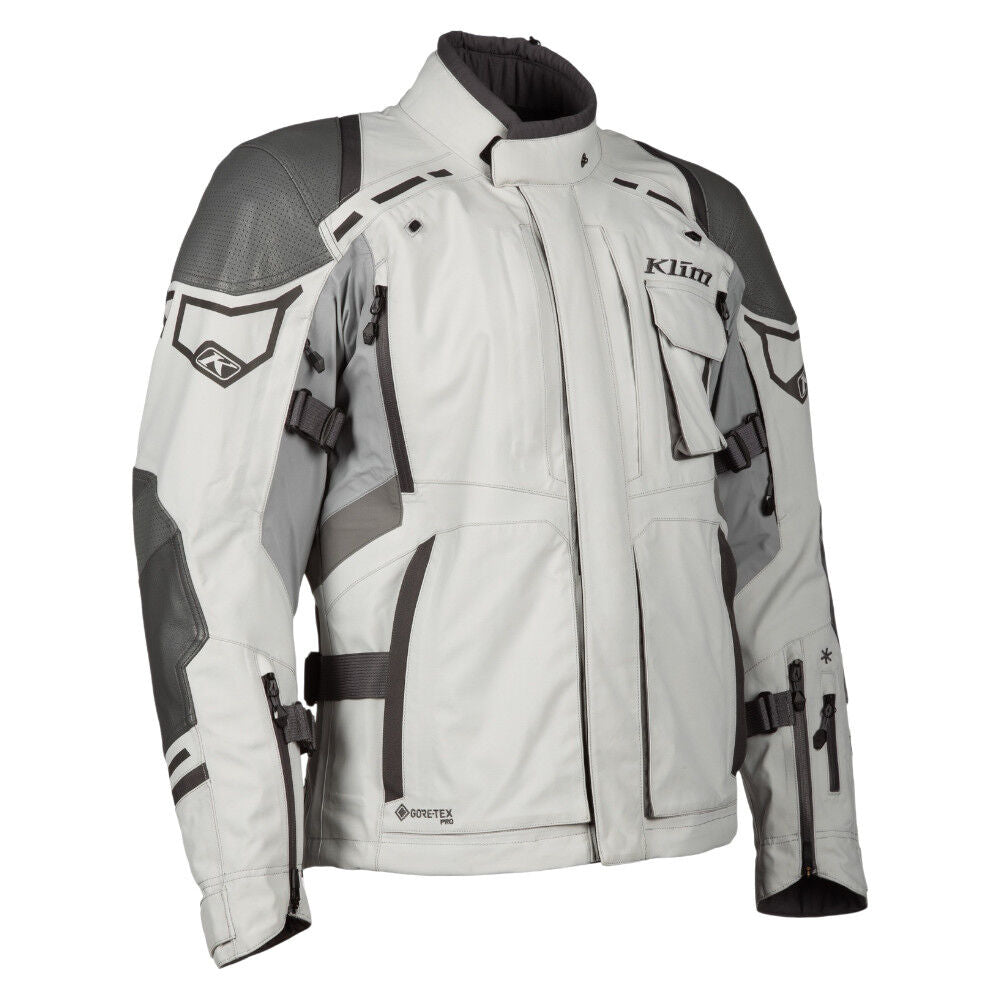 Klim Kodiak Cool Grey Jacket adventure motorcycle jacket - DASH RACEGEAR image 5