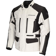 DriRider Explorer Light Grey/Black Adventure Jacket adventure motorcycle jacket - DASH RACEGEAR image 1