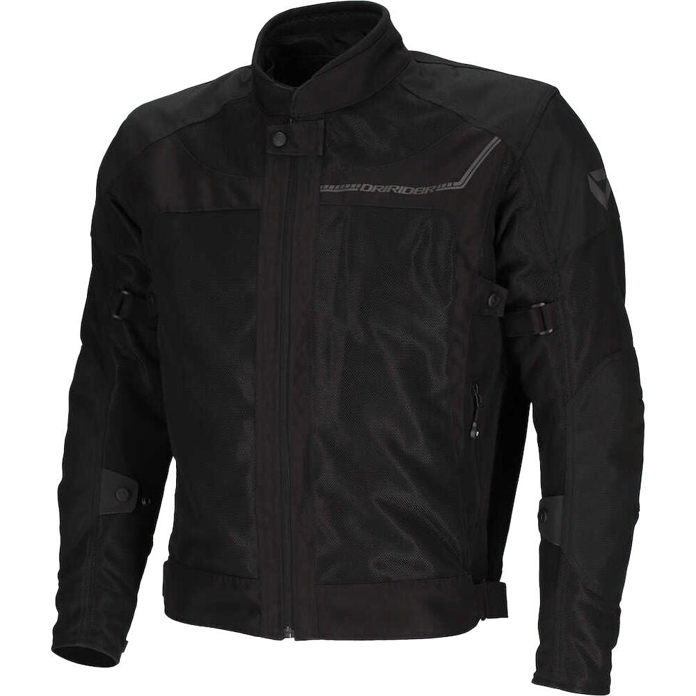DriRider Climate Control 4 Black Jacket adventure motorcycle jacket - DASH RACEGEAR image 1