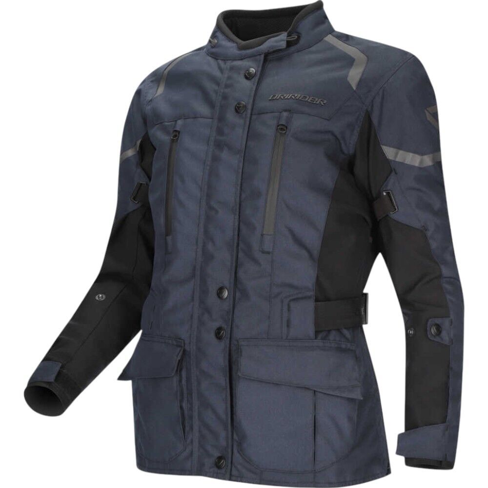 DriRider Compass V Navy/Black Jacket adventure motorcycle jacket - DASH RACEGEAR image 1