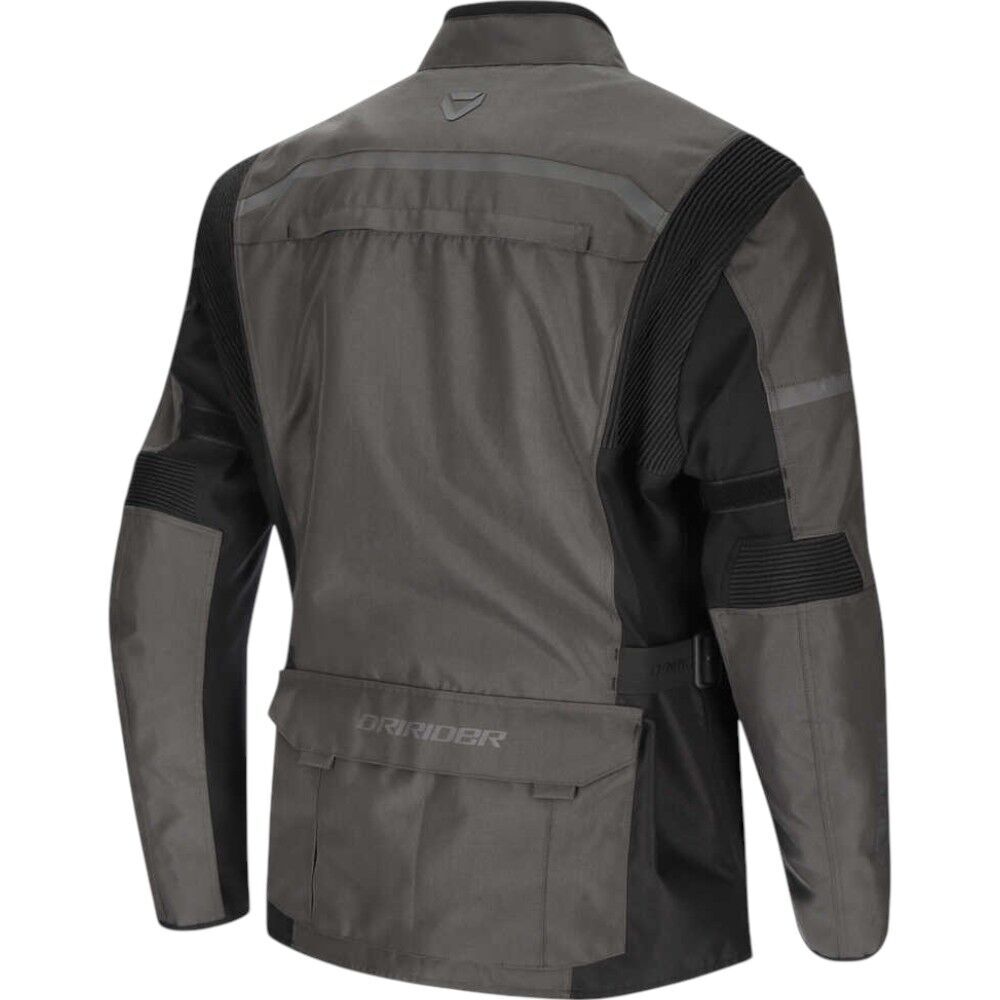 DriRider Compass V Grey/Black Jacket adventure motorcycle jacket - DASH RACEGEAR image 2