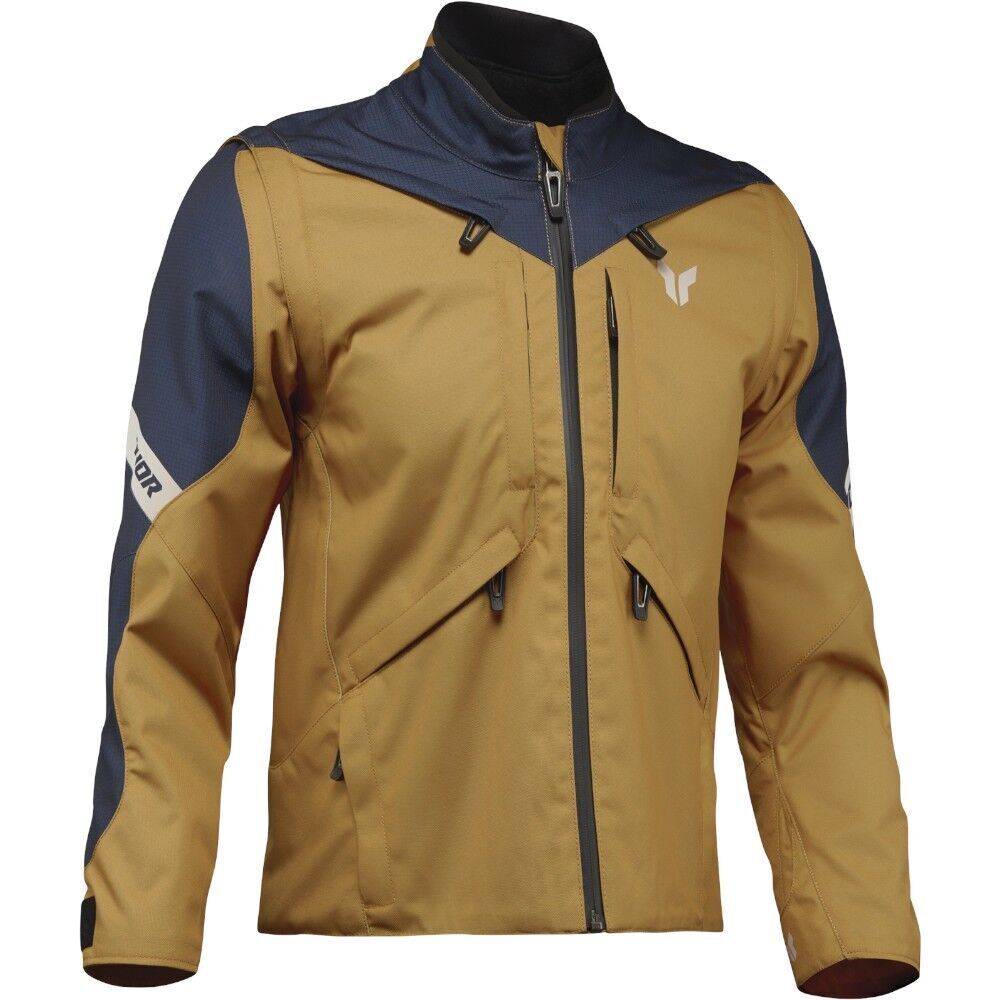 Thor 2026 Terrain Caramel/Midnight Womens Jacket adventure motorcycle jacket - DASH RACEGEAR image 1