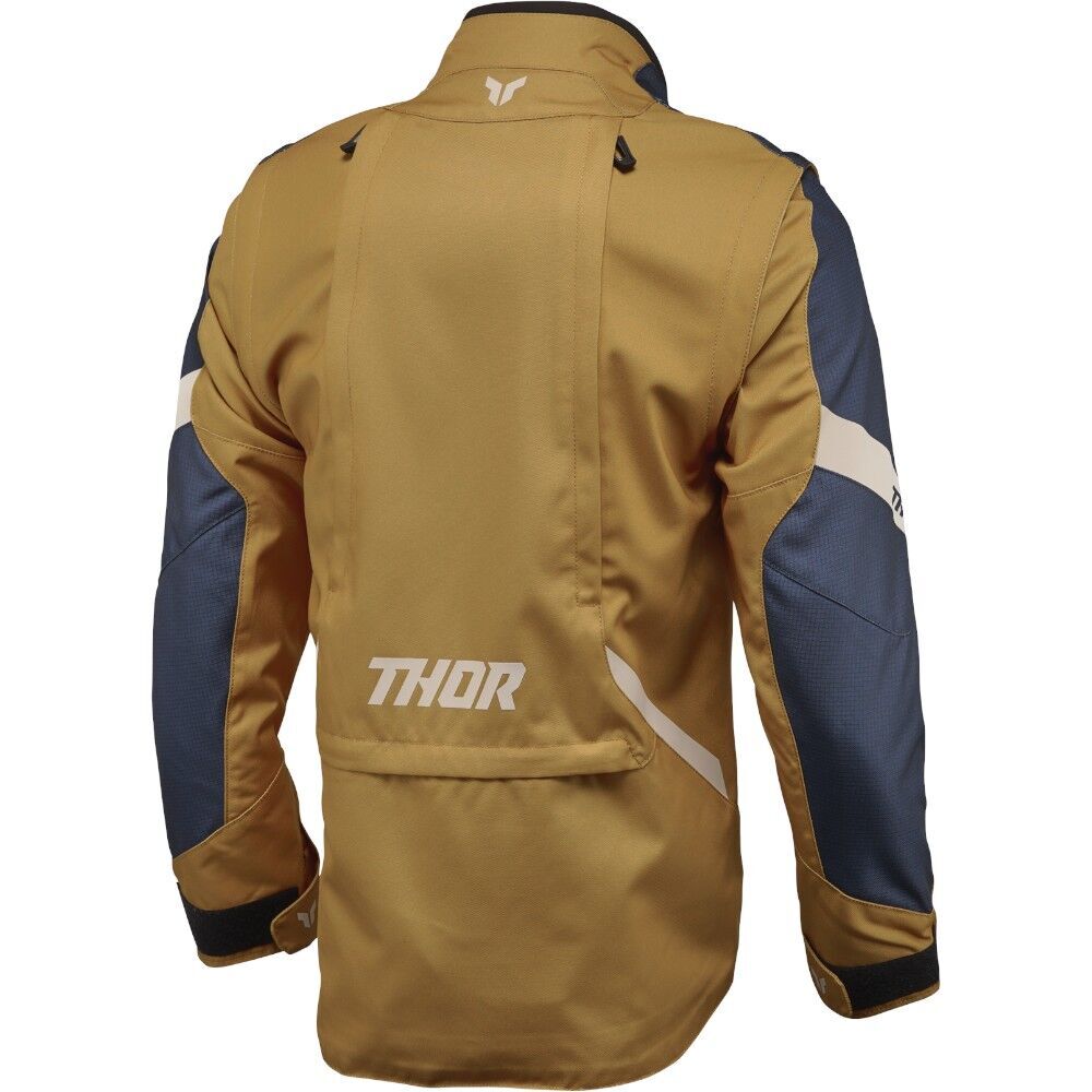 Thor 2026 Terrain Caramel/Midnight Womens Jacket adventure motorcycle jacket - DASH RACEGEAR image 3