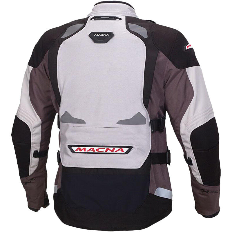 Macna Vosges Ivory/Grey/Black Adventure Jacket adventure motorcycle jacket - DASH RACEGEAR image 2