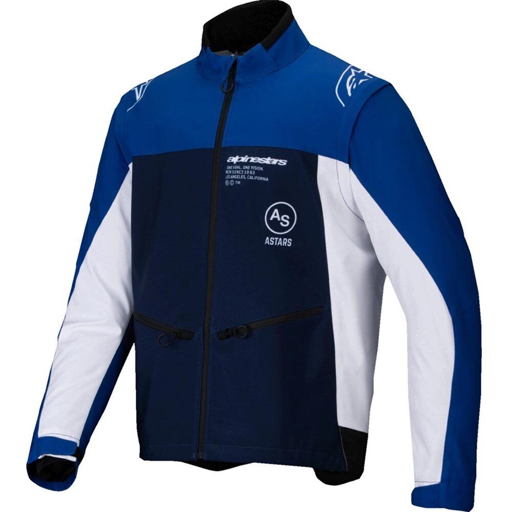 Alpinestars Lite-Dura Navy/Blue/White Off-Road Jacket adventure motorcycle jacket - DASH RACEGEAR image 1