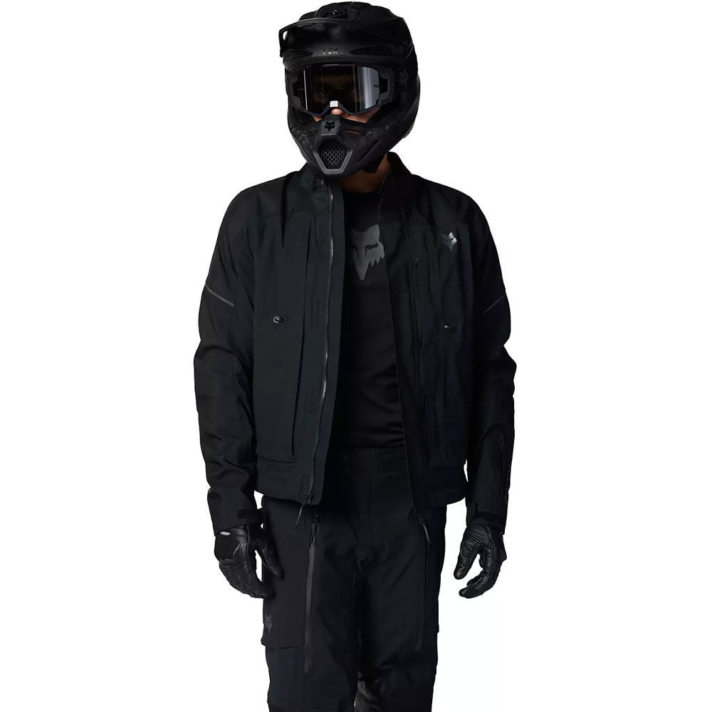 Fox Ranger Gore-Tex Black CE Adventure Jacket adventure motorcycle jacket - DASH RACEGEAR image 3