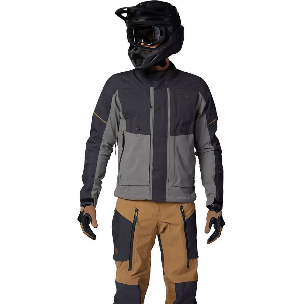 Fox Ranger Gore-Tex Pewter CE Adventure Jacket adventure motorcycle jacket - DASH RACEGEAR image 3