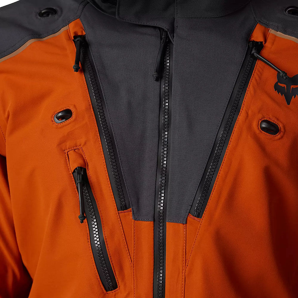 Fox Defend Gore-Tex Burnt Orange CE Adventure Jacket adventure motorcycle jacket - DASH RACEGEAR image 5