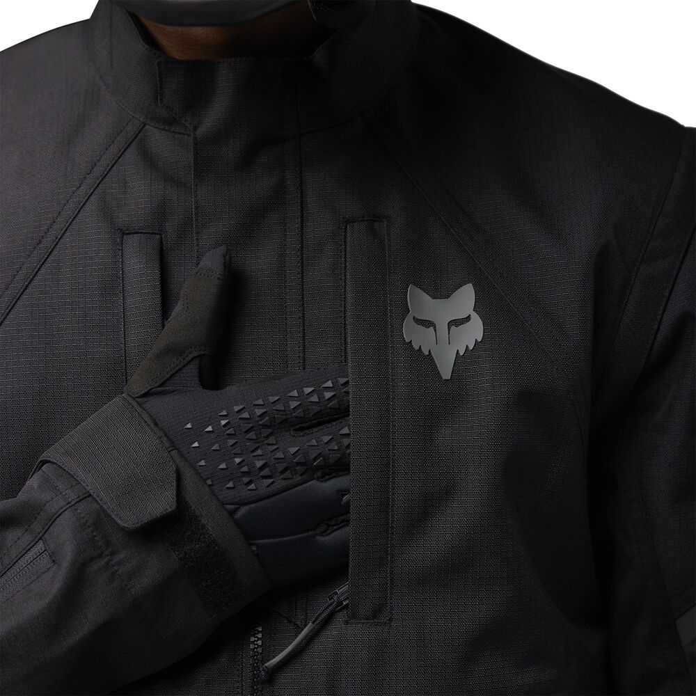 Fox 2026 Defend Black Off-Road Jacket adventure motorcycle jacket - DASH RACEGEAR image 4
