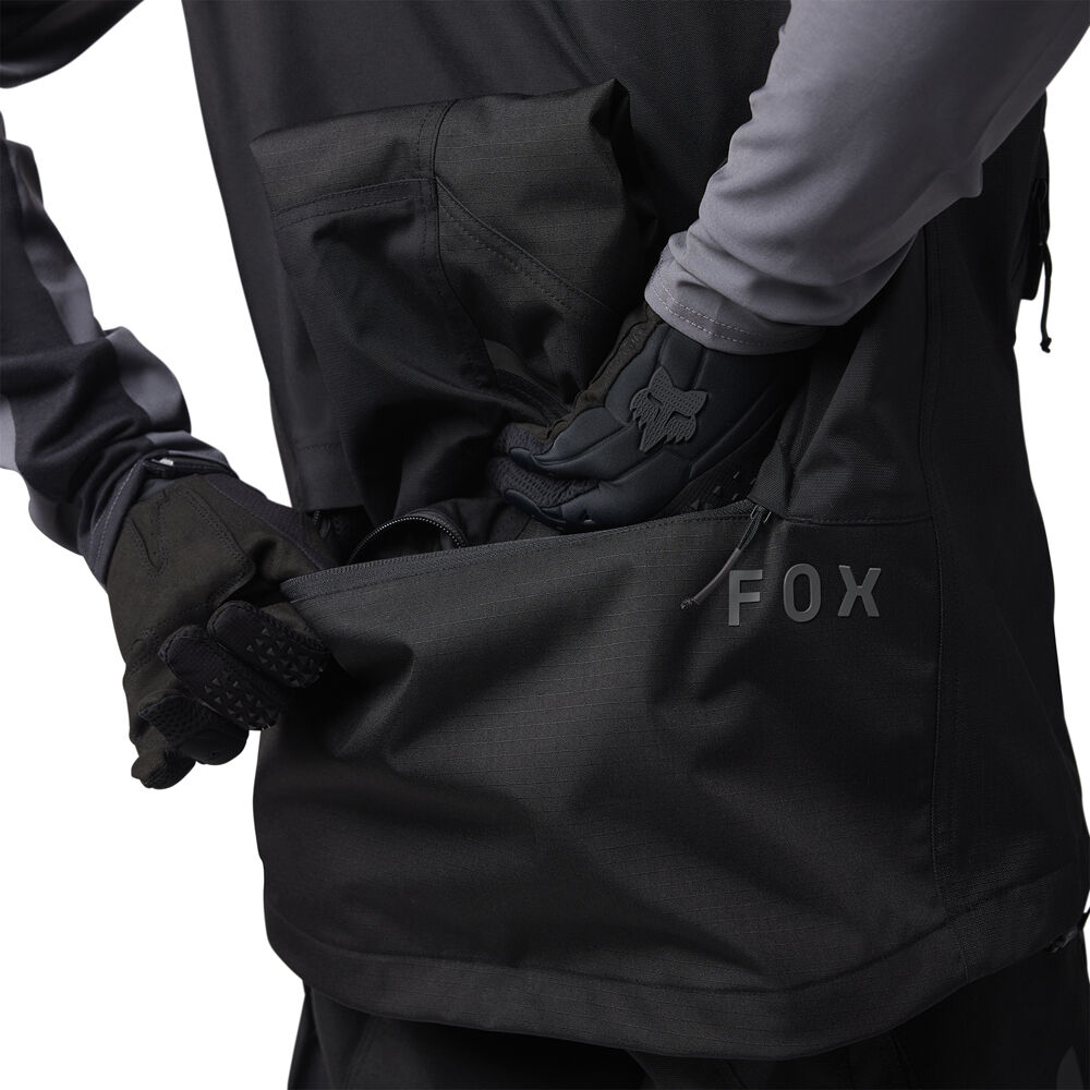 Fox 2026 Defend Black Off-Road Jacket adventure motorcycle jacket - DASH RACEGEAR image 5