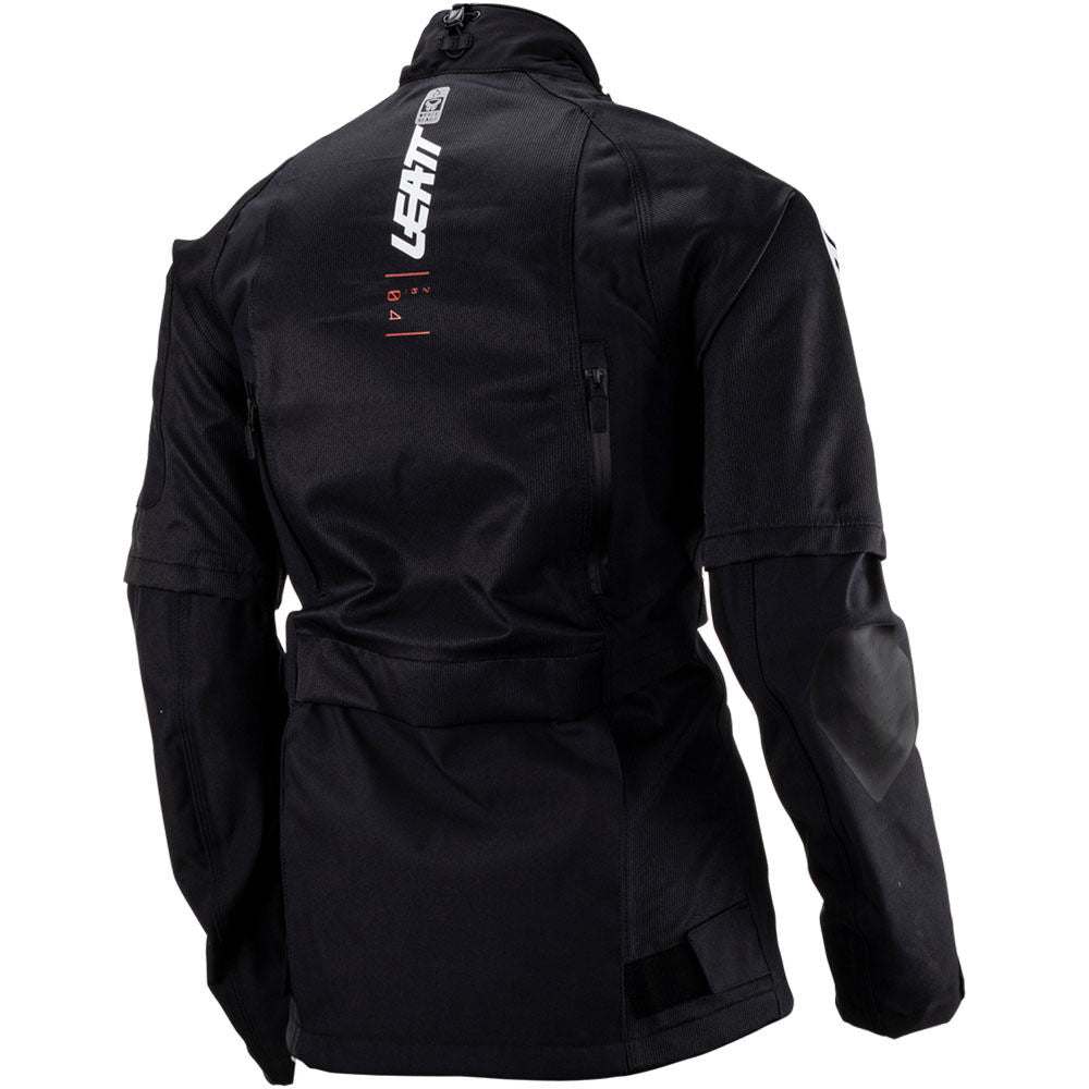 Leatt 2026 4.5 HydraDri Black Waterproof Jacket adventure motorcycle jacket - DASH RACEGEAR image 3
