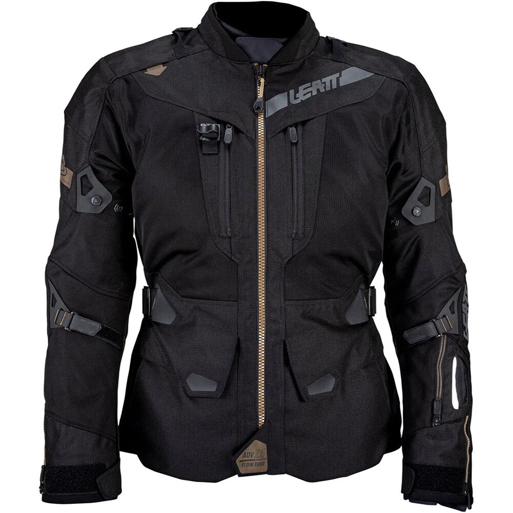 Leatt FlowTour 7.5 Stealth Adventure Jacket adventure motorcycle jacket - DASH RACEGEAR image 3