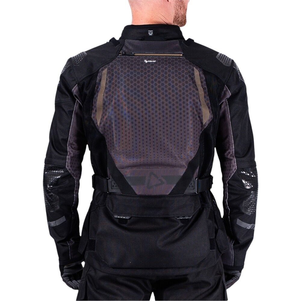 Leatt FlowTour 5.5 Stealth Adventure Jacket adventure motorcycle jacket - DASH RACEGEAR image 4