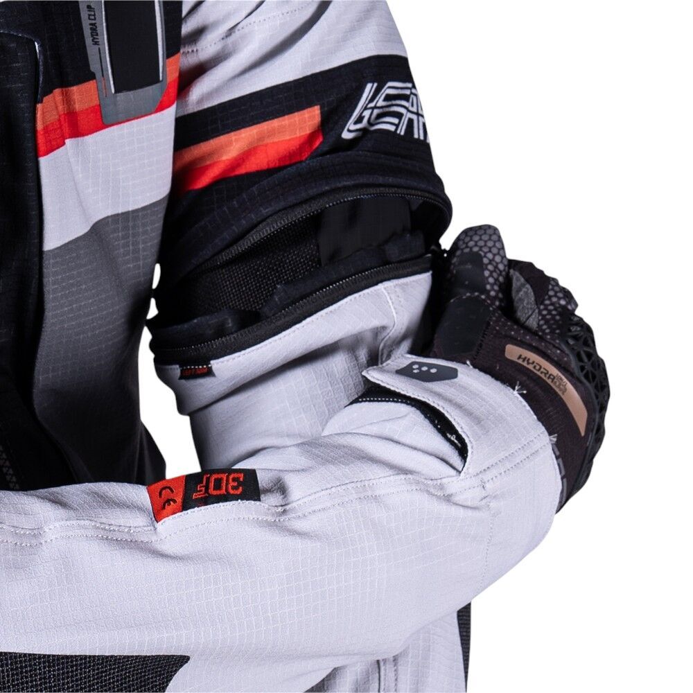 Leatt Rally 5.5 Grey Adventure Jacket adventure motorcycle jacket - DASH RACEGEAR image 4