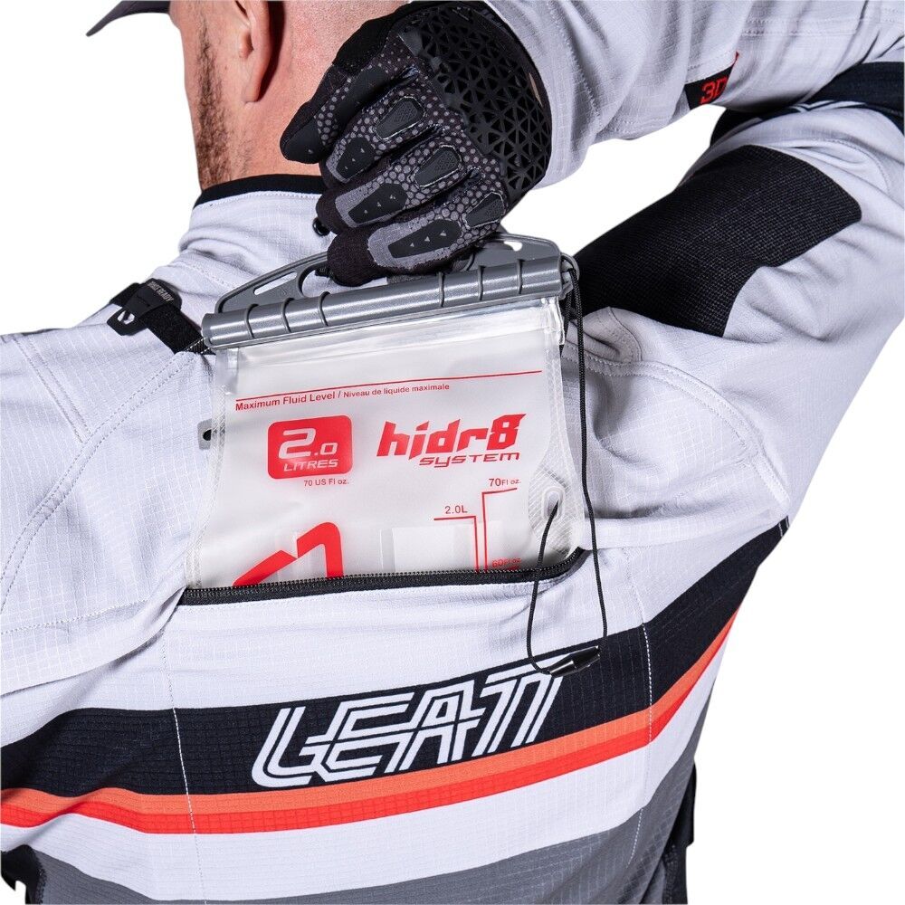 Leatt Rally 5.5 Grey Adventure Jacket adventure motorcycle jacket - DASH RACEGEAR image 7