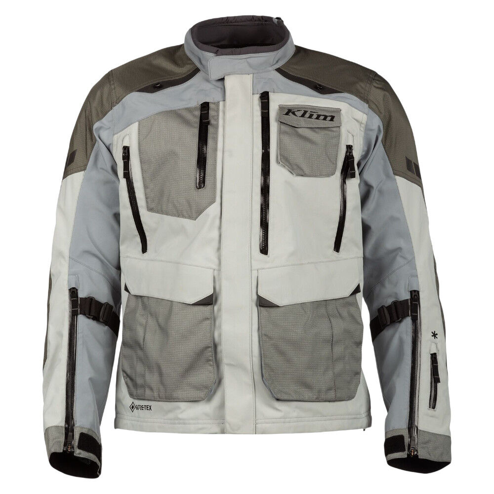 Klim Carlsbad Cool Grey Jacket adventure motorcycle jacket - DASH RACEGEAR image 3