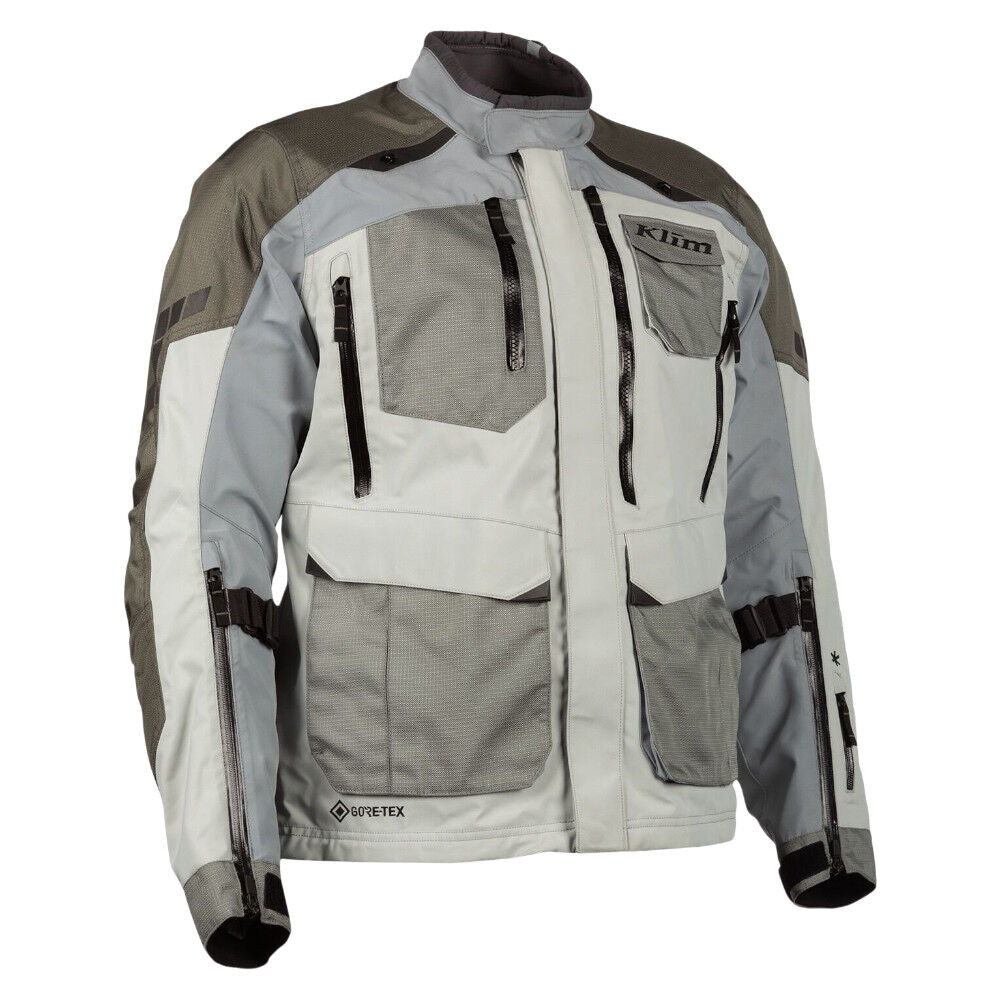 Klim Carlsbad Cool Grey Jacket adventure motorcycle jacket - DASH RACEGEAR image 5