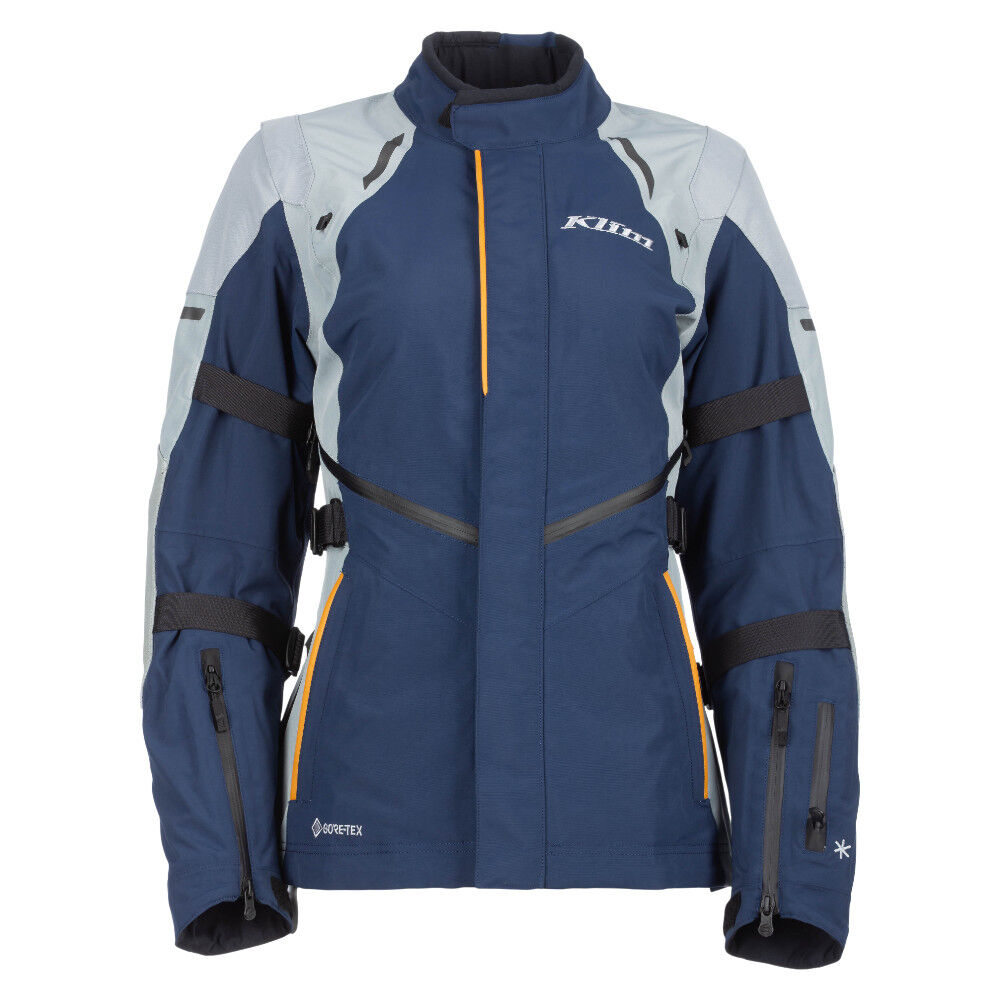 Klim Altitude Dress Blues/Golden Brown Womens Jacket adventure motorcycle jacket - DASH RACEGEAR image 1