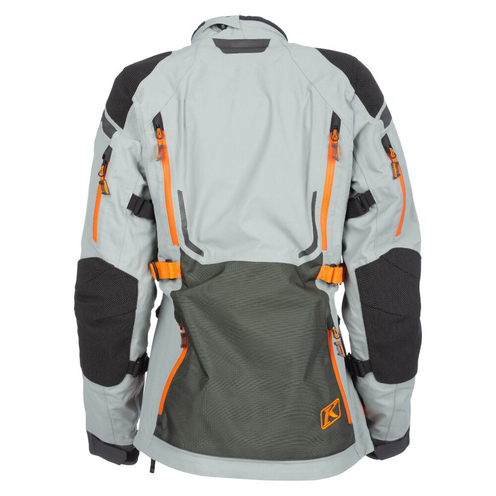 Klim Artemis Asphalt/Ember Orange Womens Jacket adventure motorcycle jacket - DASH RACEGEAR image 2