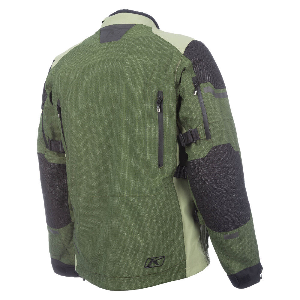 Klim Badlands Pro A3 Rifle Green/Oil Green Jacket adventure motorcycle jacket - DASH RACEGEAR image 2