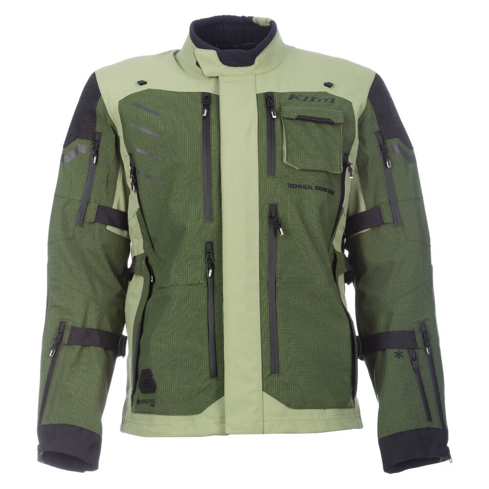 Klim Badlands Pro A3 Rifle Green/Oil Green Jacket adventure motorcycle jacket - DASH RACEGEAR image 3