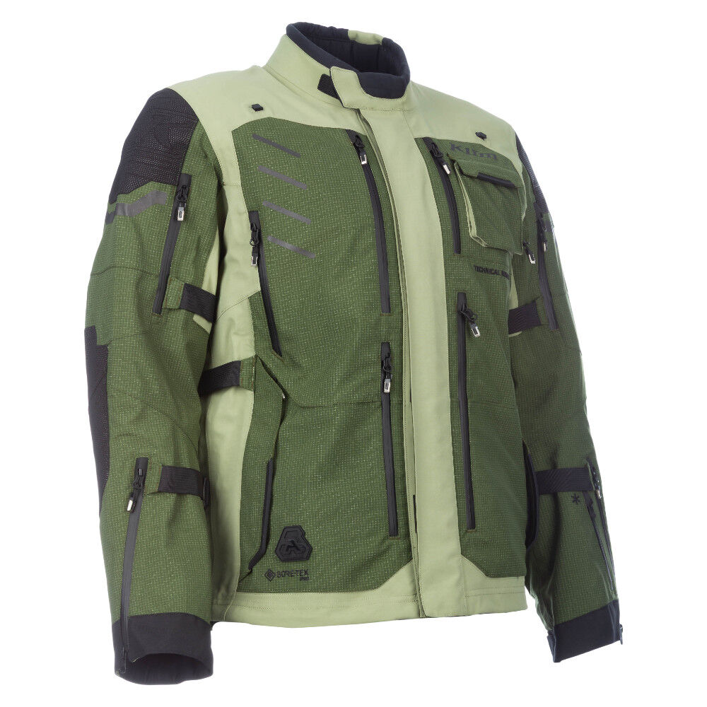 Klim Badlands Pro A3 Rifle Green/Oil Green Jacket adventure motorcycle jacket - DASH RACEGEAR image 5