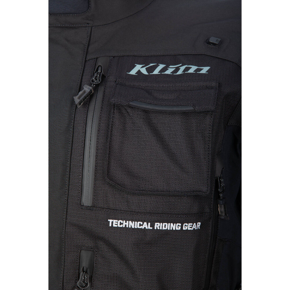 Klim Badlands Pro Black Jacket adventure motorcycle jacket - DASH RACEGEAR image 7