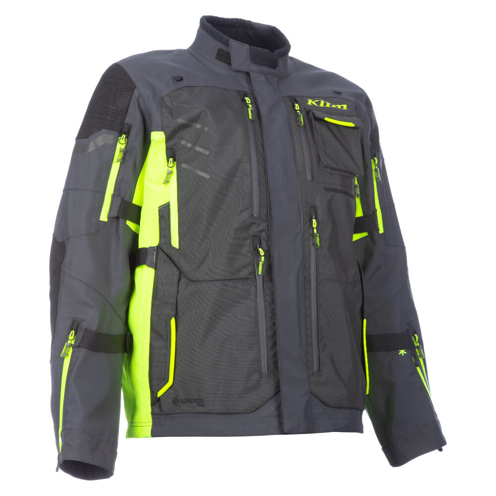 Klim Badlands Pro Asphalt/Hi-Vis Jacket adventure motorcycle jacket - DASH RACEGEAR image 5